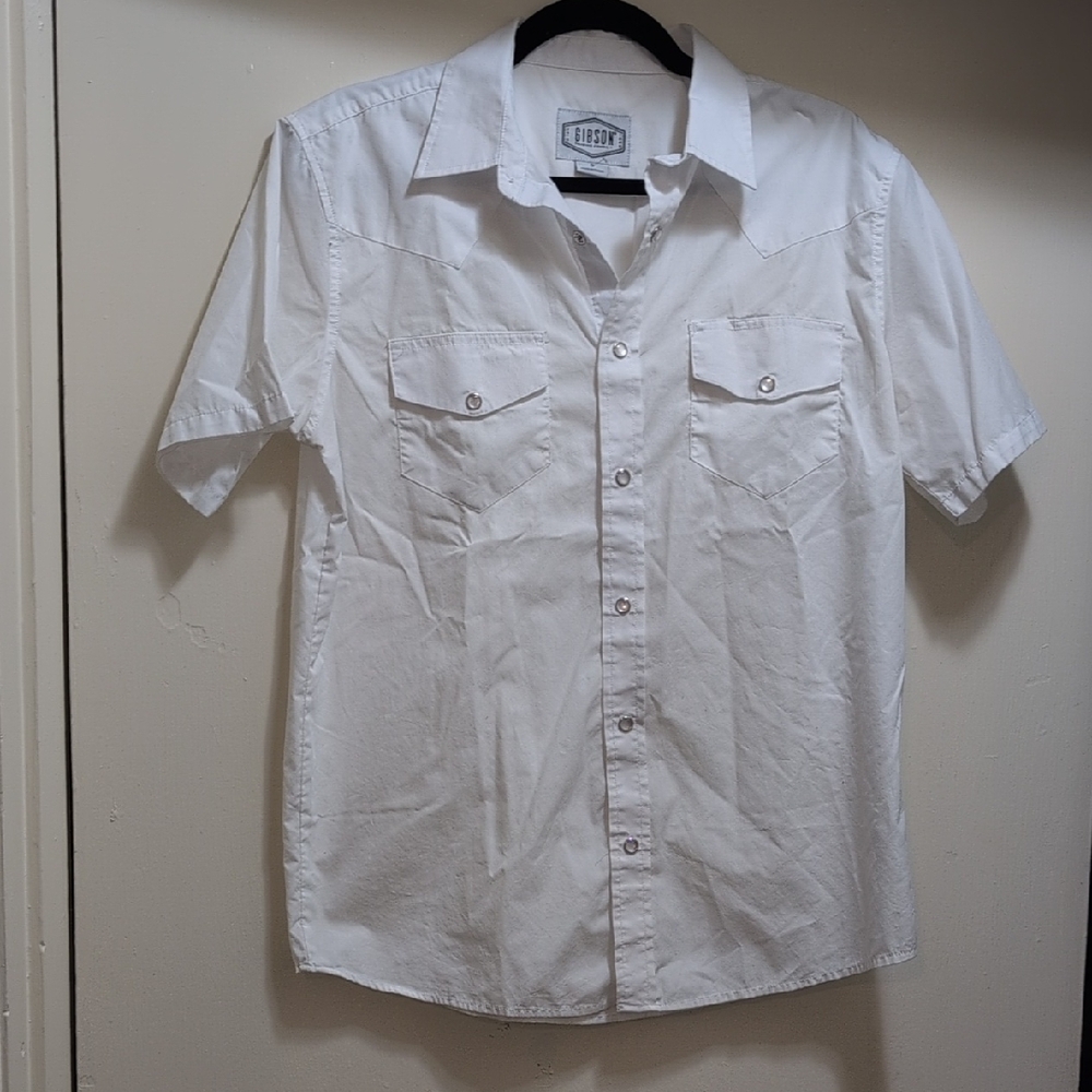 Gibson Classic White Button Down Shirt